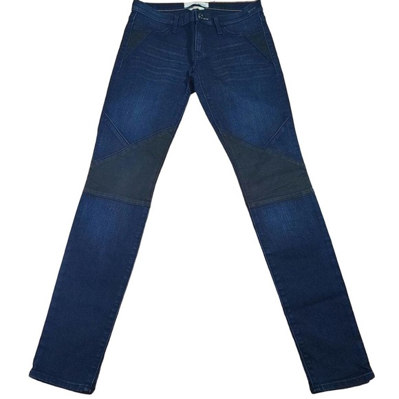 Dittos Low Rise Leggings Jeggings Retro Abstract Denim Skinny - Picture 1 of 8